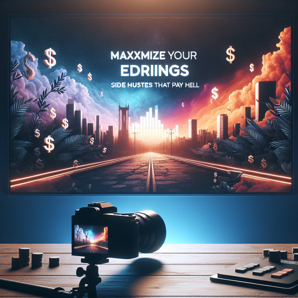 Maximize Your Earnings: Side Hustles That Pay Well