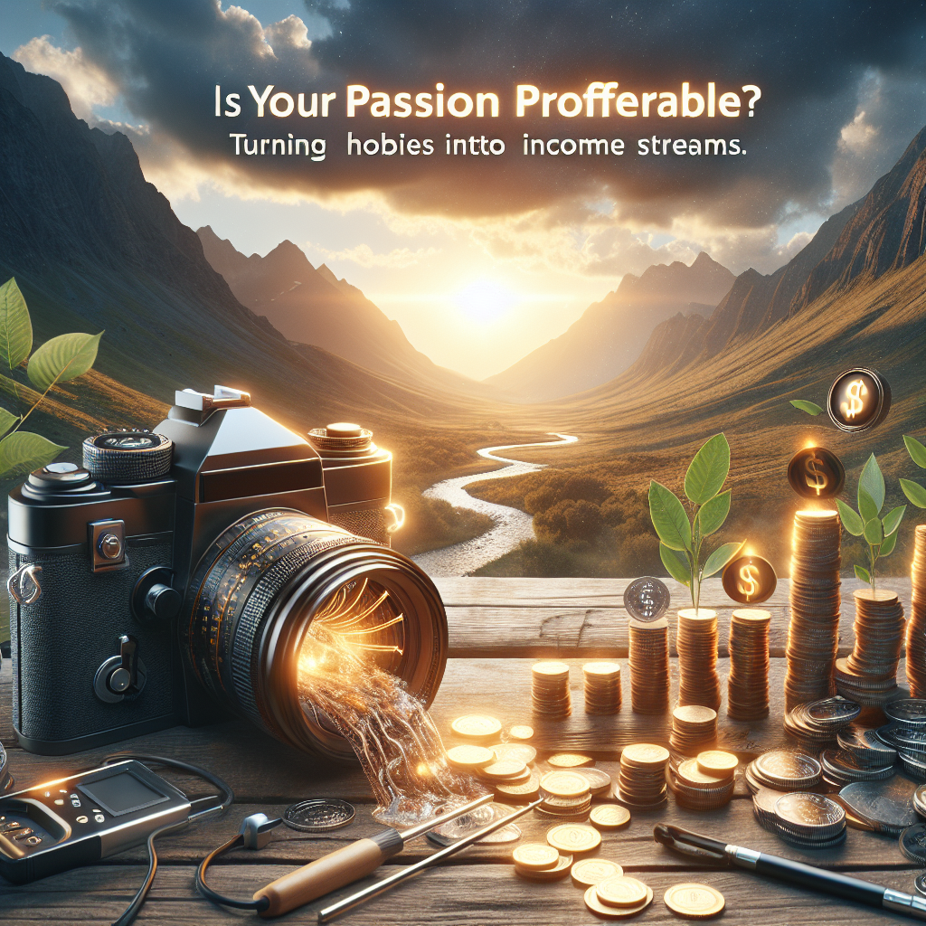 Is Your Passion Profitable? Turning Hobbies into Income Streams