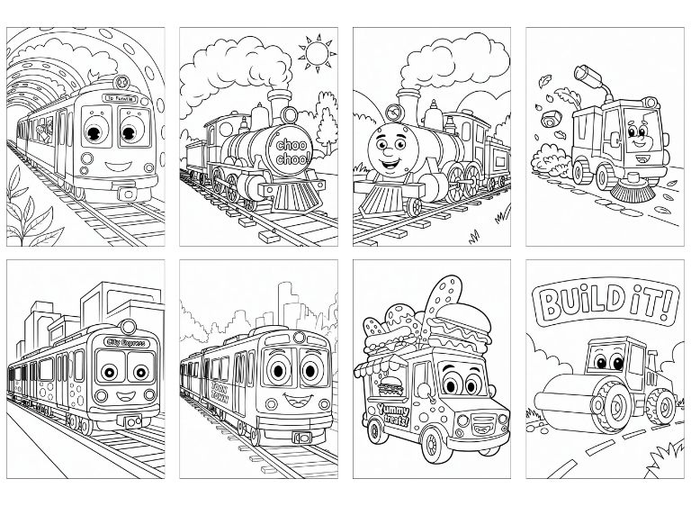 Floral + Geometric Mandala Coloring Prompts For Creating Coloring Books