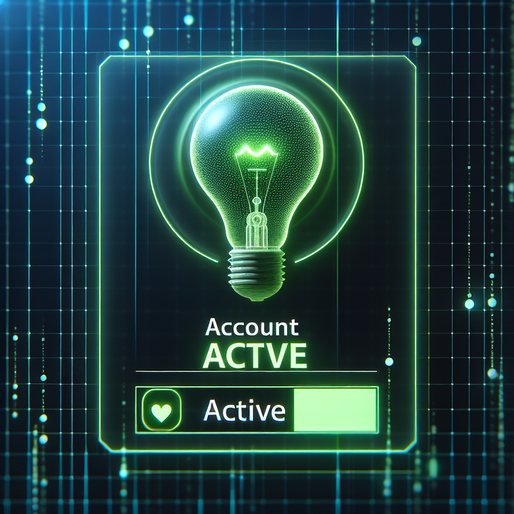 Your account is now ACTIVE