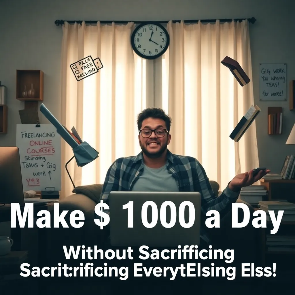 How To Make $1000 A Day Without Sacrificing Everything Else