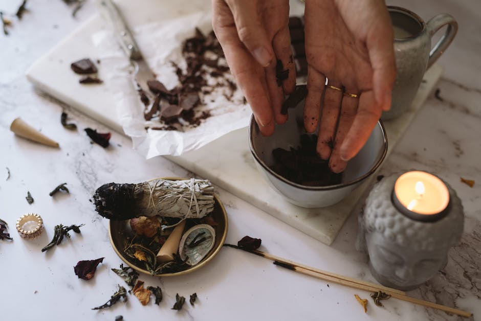 Natural fat-burning tea